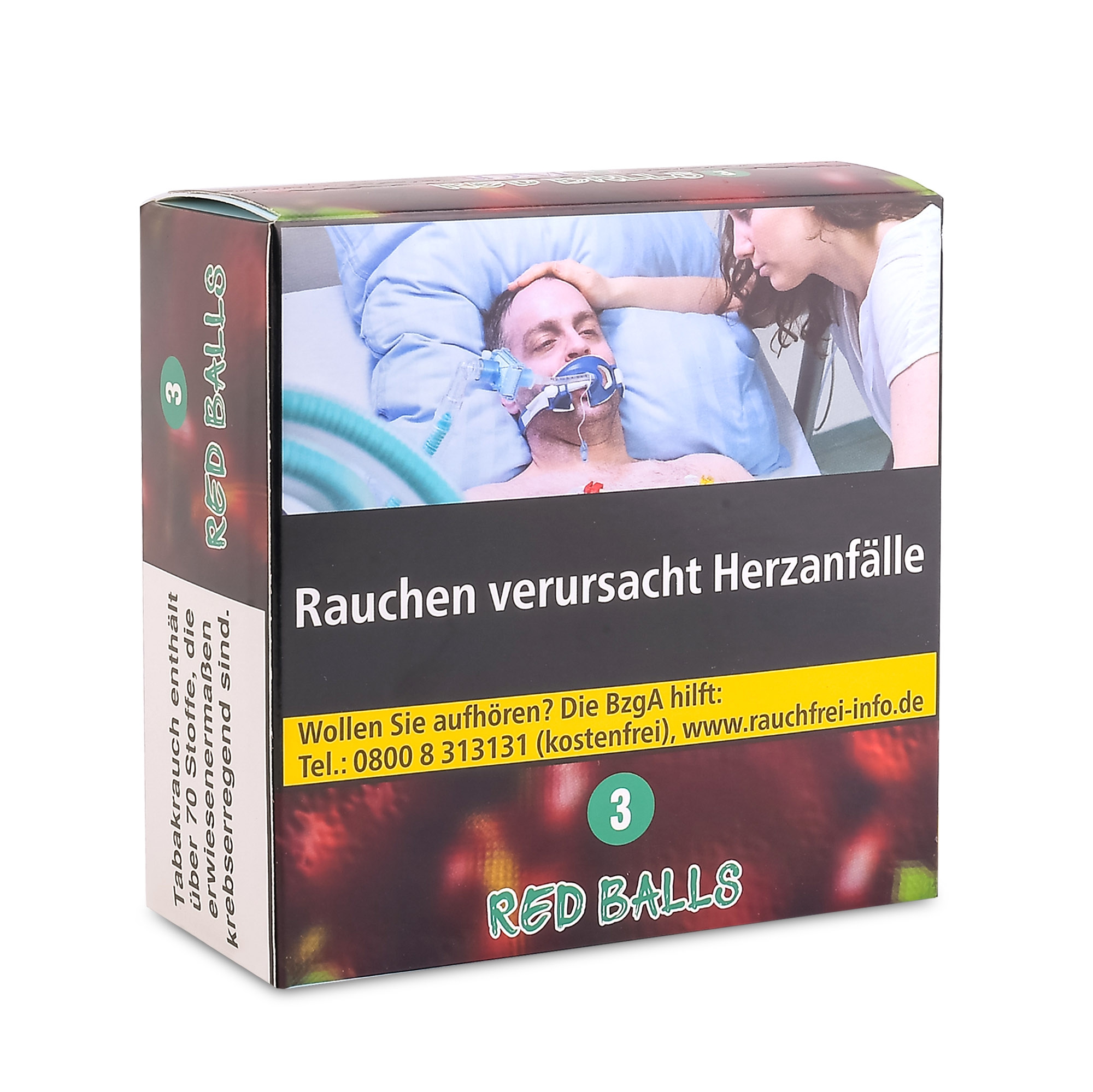 Aqua Mentha Premium Tobacco 200g - Red Balls (3)