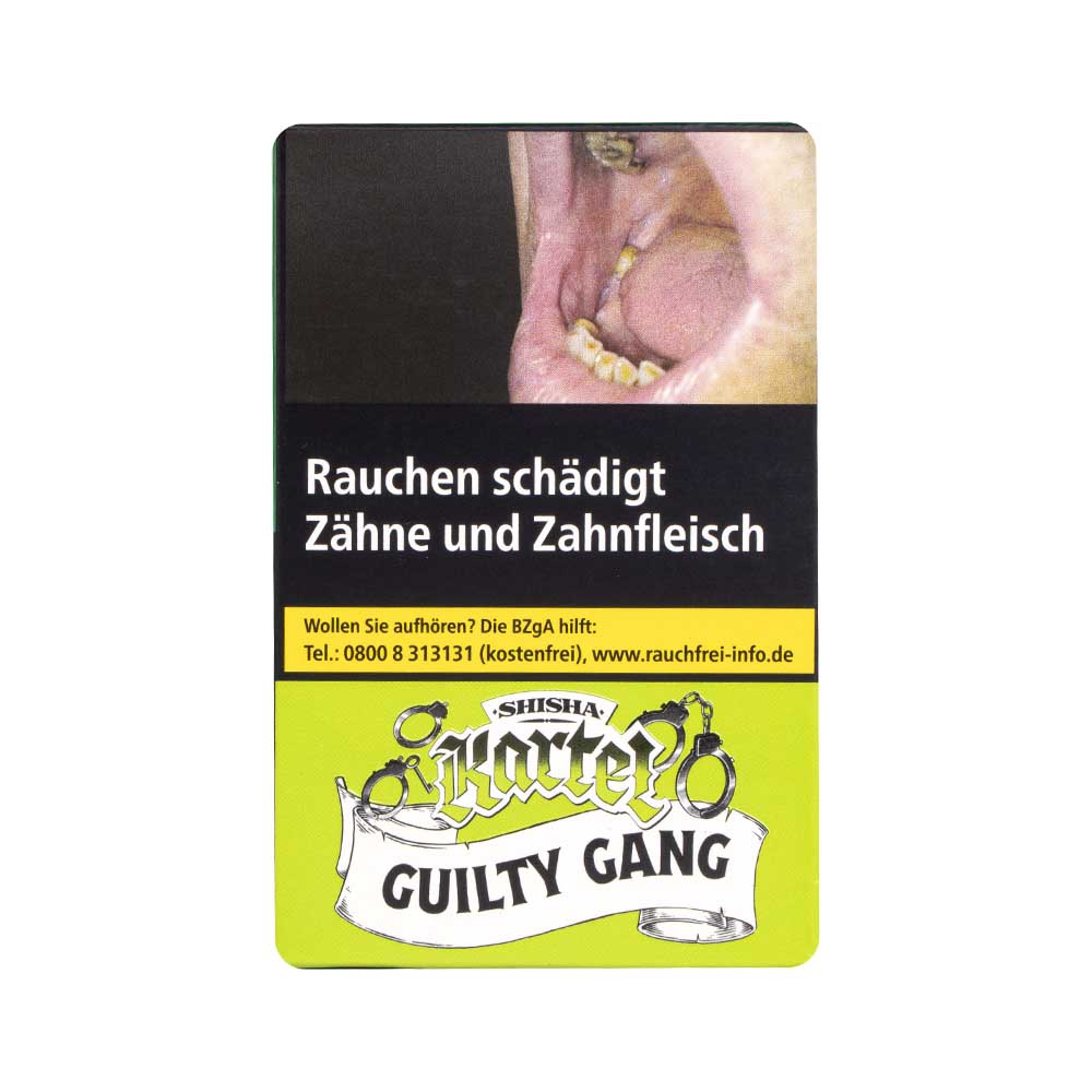 Shisha Kartel Tabak 25g - Guilty Gang
