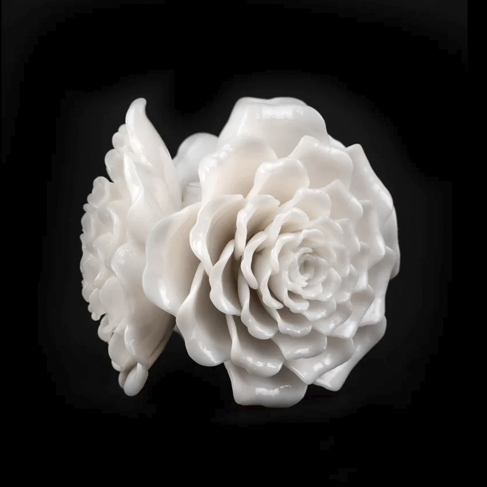 Hydrosmoke Rose Sleeve inkl. Adapter Steamulation Prime - White