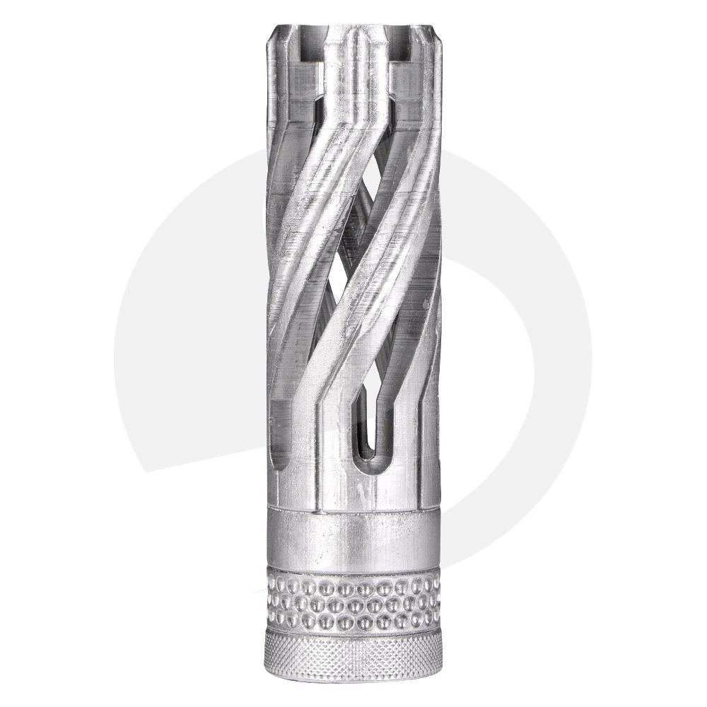 Hydrosmoke Nozzle Sleeve Moze Breeze Two - Frosted/Silver