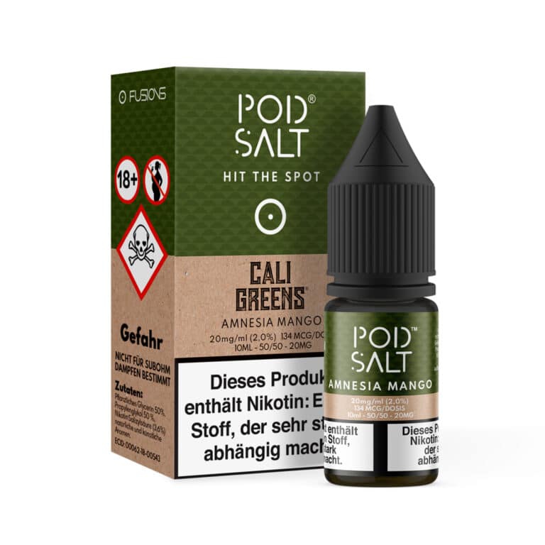 POD SALT Fusion Liquid 20mg - Amnesia Mango