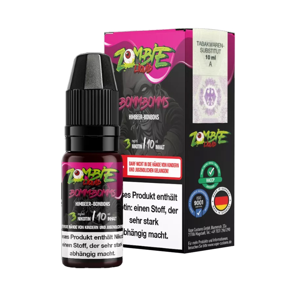 Zombie Nikotinsalz Liquid 20mg - Bommbomms
