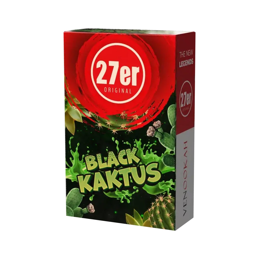 27er Original Tabak 25g - Black Kaktus