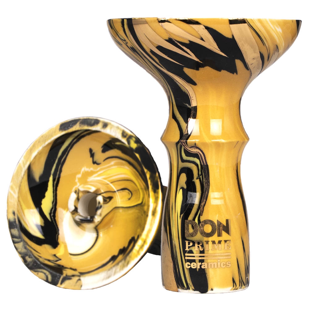 DON Hookah Navy Phunnel - Yellow Tart