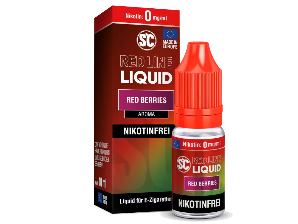 SC Red Line Liquid 0mg - Red Berries