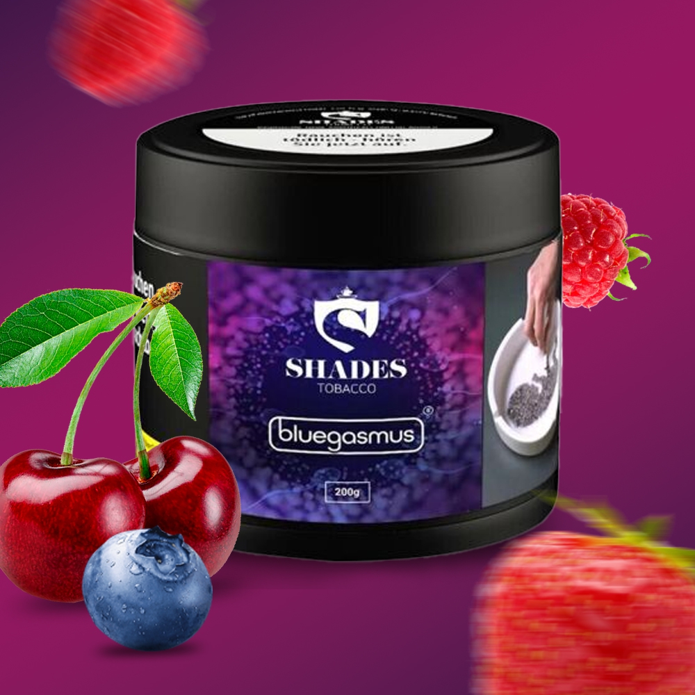 Shades Dry Tobacco Base 70g - Bluegasmus