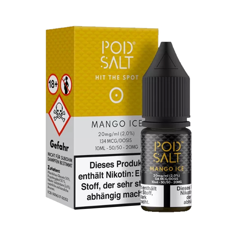 POD SALT Core Liquid 20mg - Mango Ice