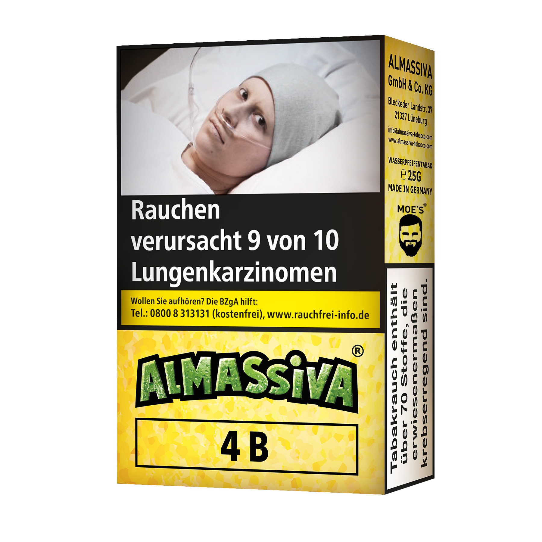 ALMASSIVA Tobacco 25g - 4B Eine Familie