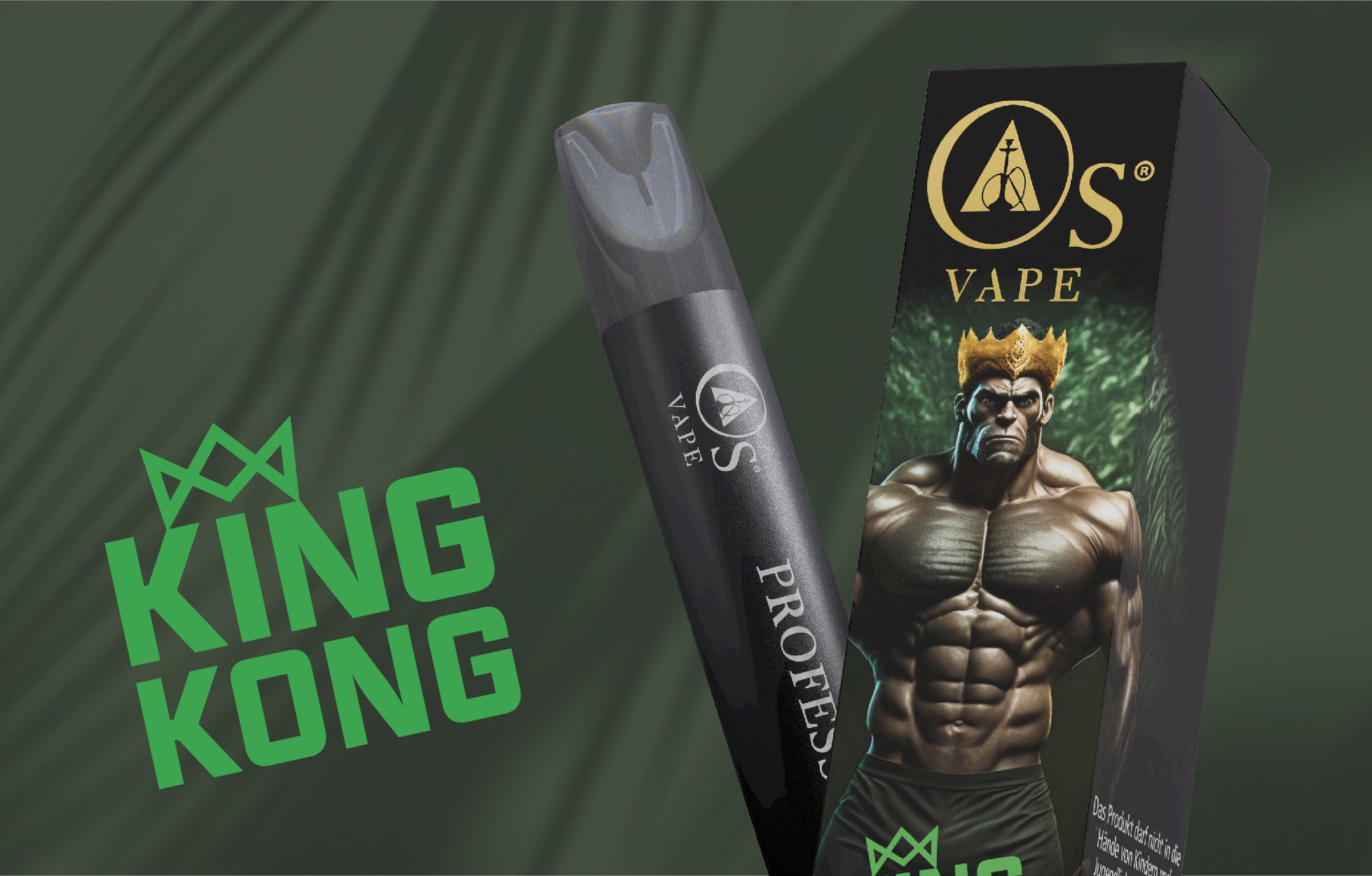 Os Vape 750 E-Zigarette 20mg - King Kong