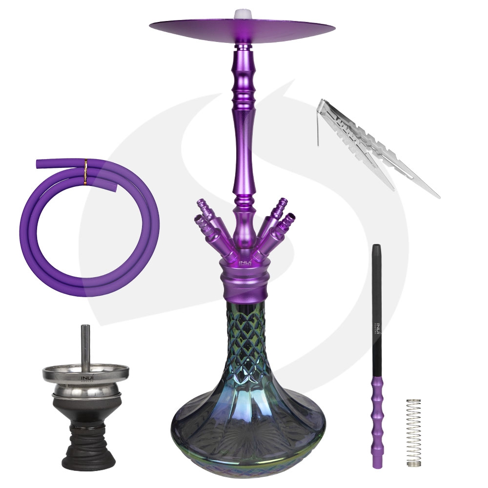 INVI Vergence Alu Shisha Cut Rainbow - Lila