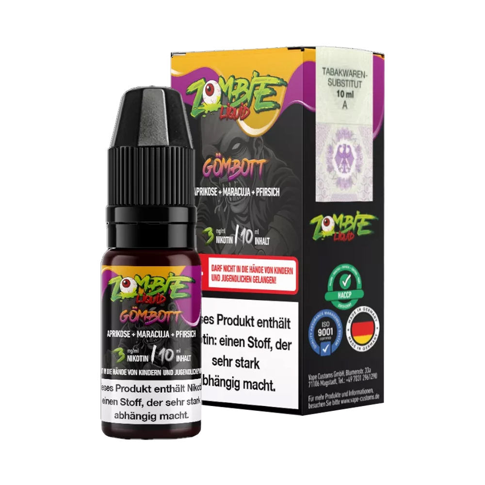 Zombie Nikotinsalz Liquid 20mg - Gömbott