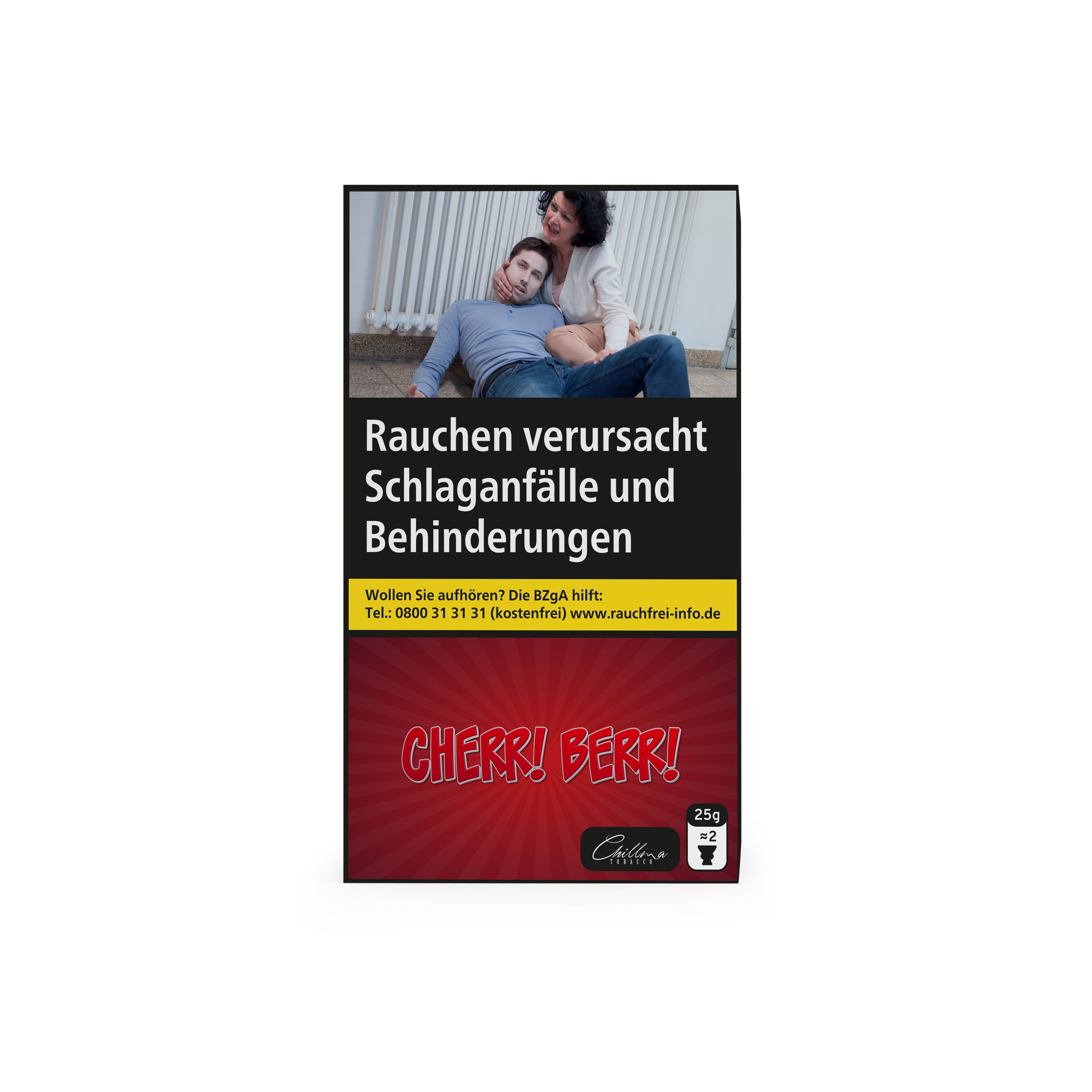 Chillma Tobacco 25g - Cherr! Berr!