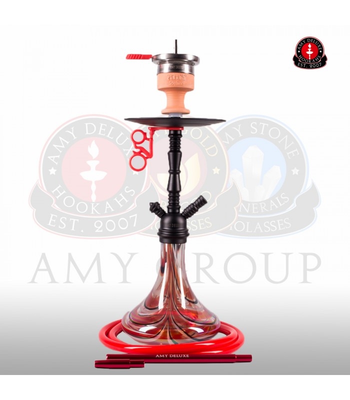 Amy Shisha Middle Zoom 058R - PSMBK-RD (Red)