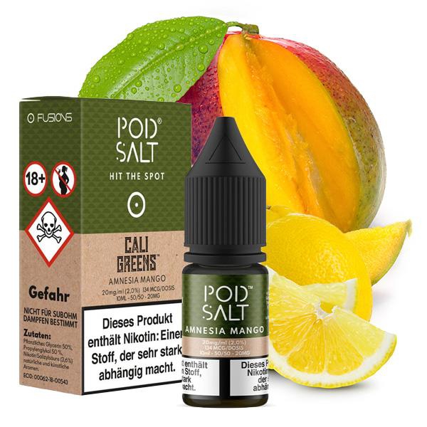 POD SALT Fusion Liquid 20mg - Amnesia Mango