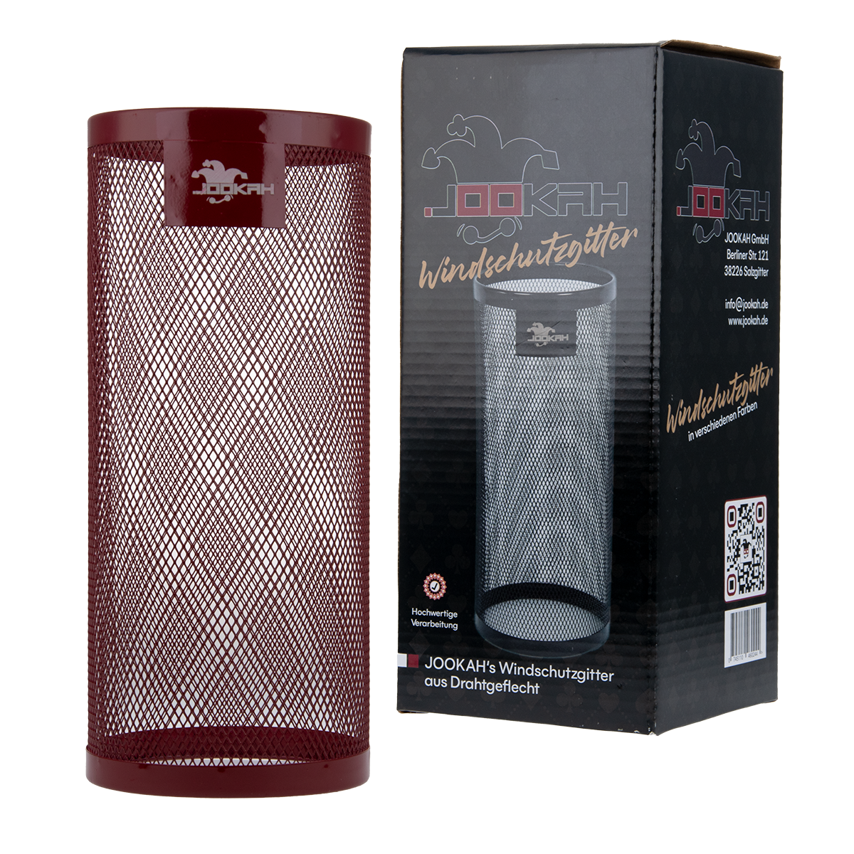Jookah Windschutzgitter XXL - Red