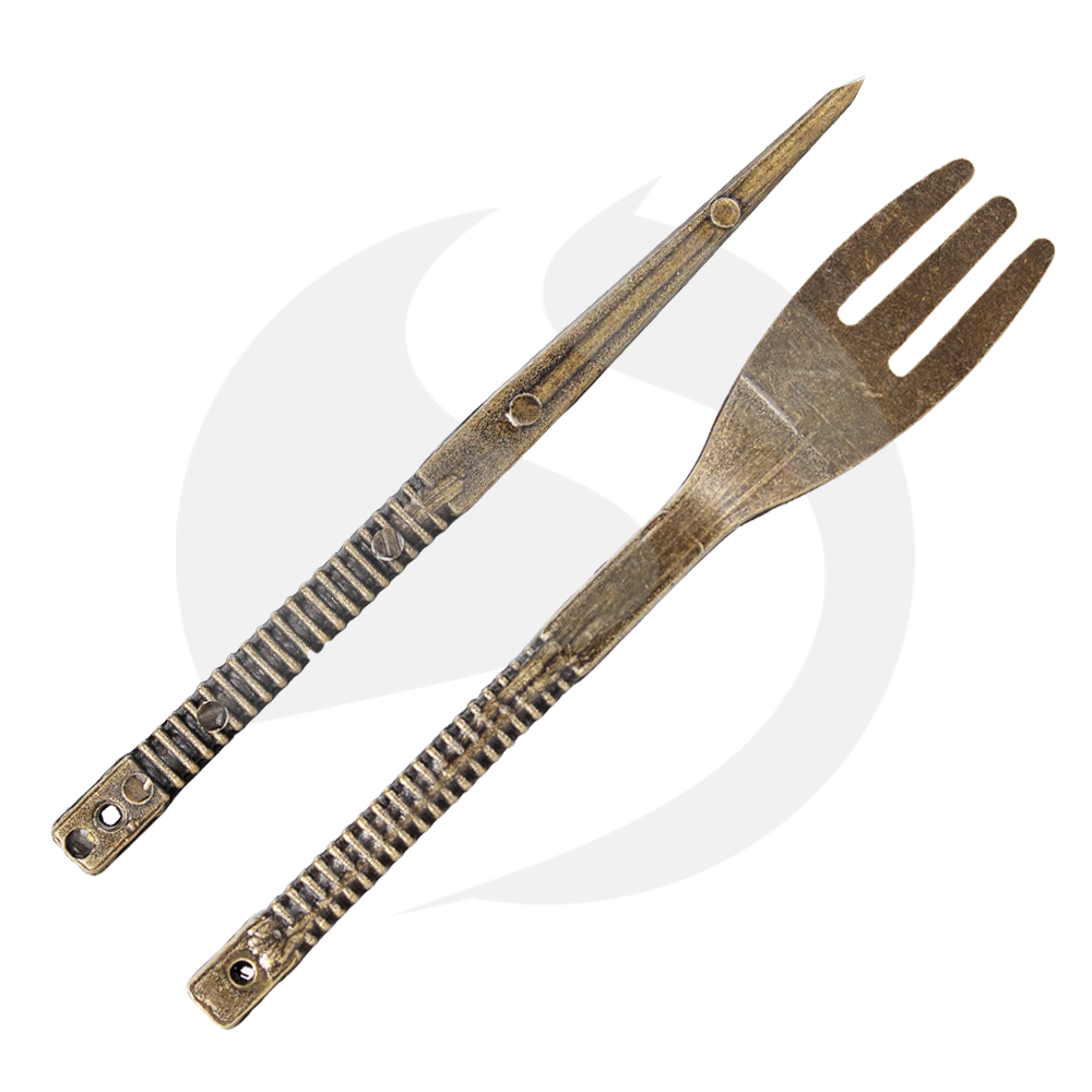Tabakgabel+Lochstecher