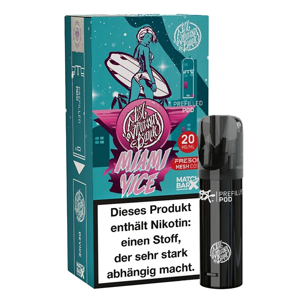187 Prefilled Pod (1stk) - Miami Vice 20mg