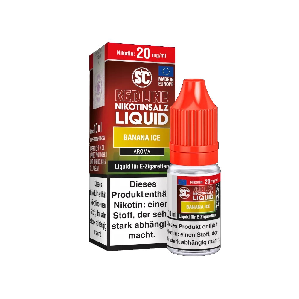 SC Red Line Nikotinsalz Liquid 20mg - Banana Ice