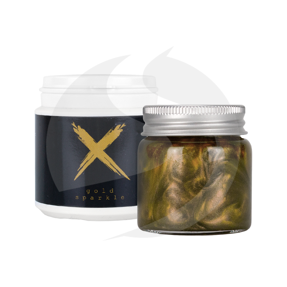 Xschischa X-Pulver 50g - Gold Sparkle