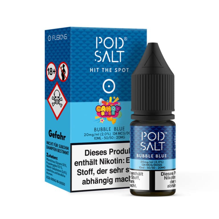POD SALT Fusion Liquid 20mg - Bubble Blue