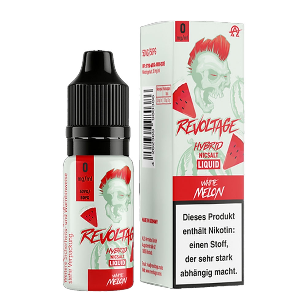 Revoltage Nikotinsalz Liquid 0mg - White Melon