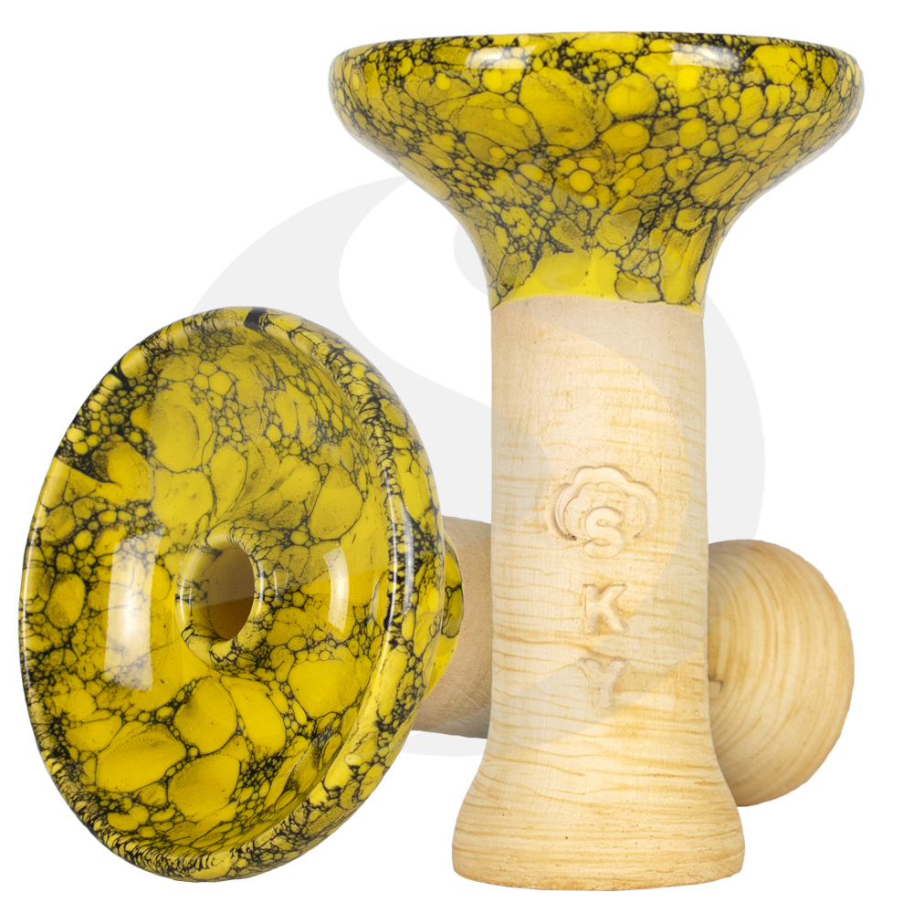 Sky Hookah Medium Phunnel - Lemon