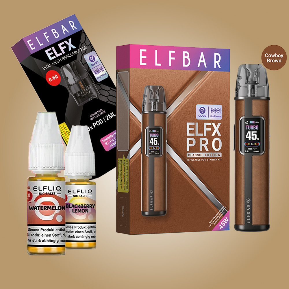 AKTION: 1x ELFX Mega kaufen + 1x Elfliq GRATIS dazu