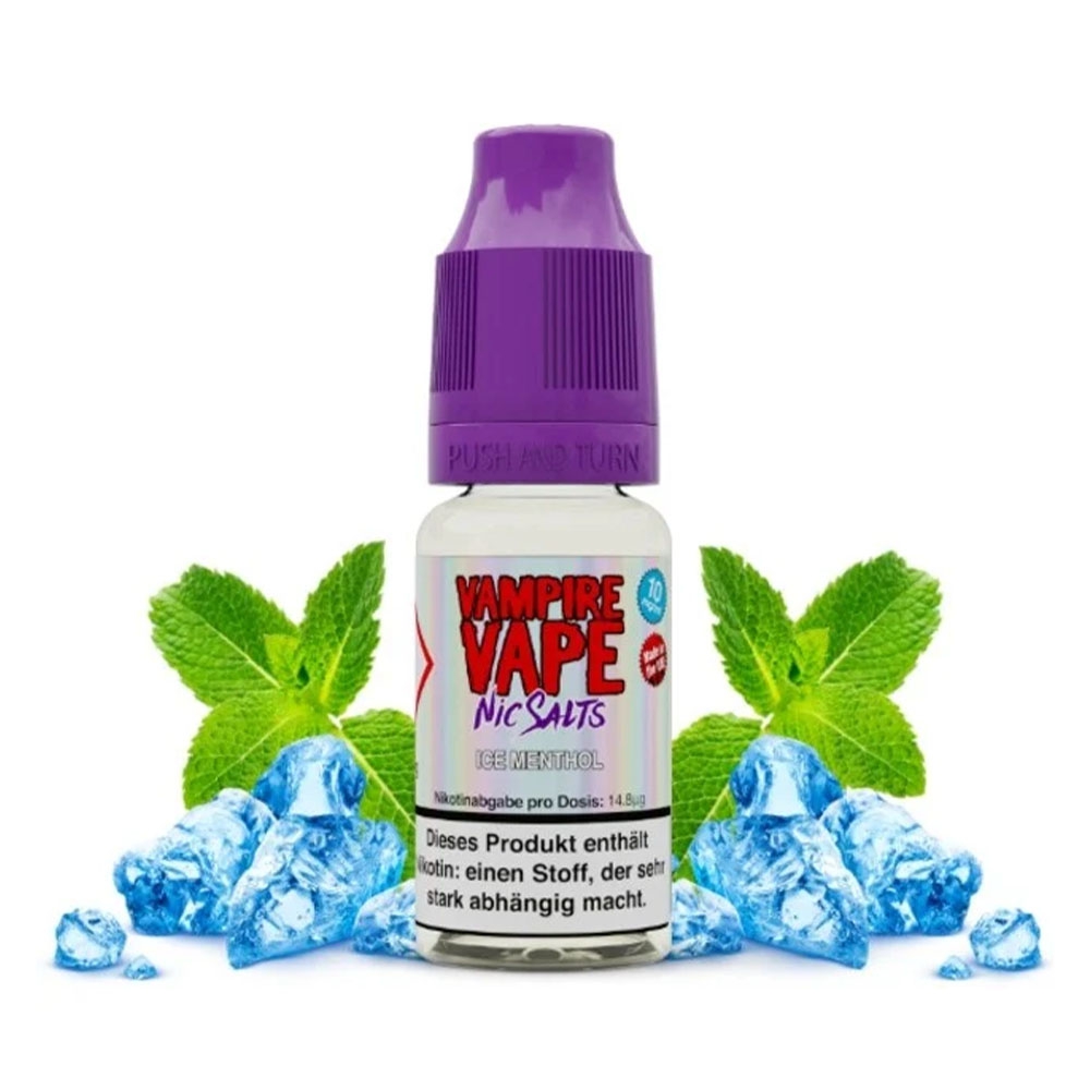 Vampire Vape Nikotinsalz Liquid 10ml 20mg - Ice Menthol