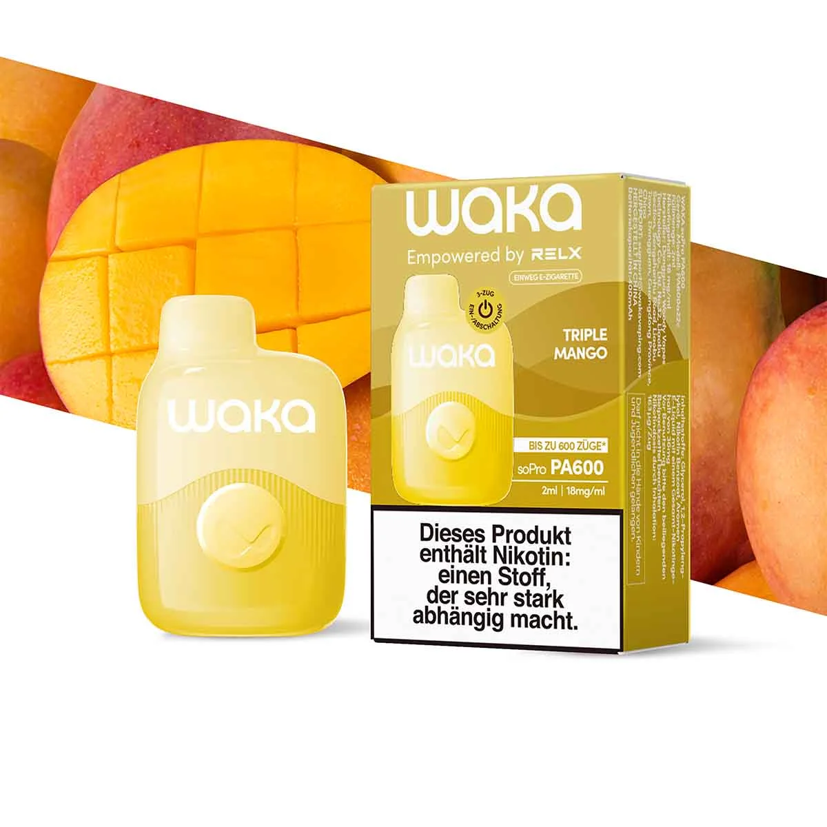 Waka soPro PA600 Vape - Triple Mango