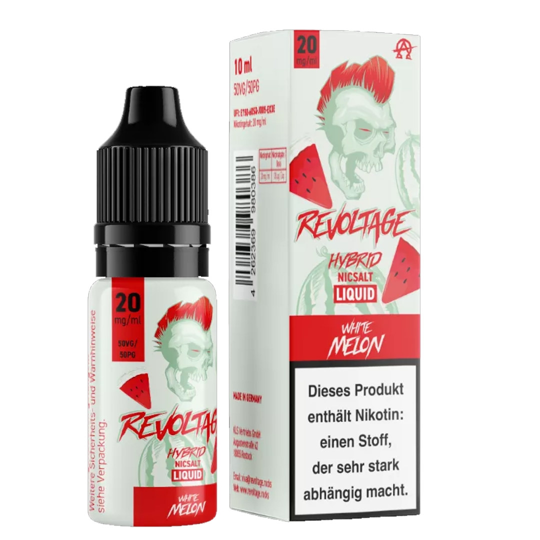 Revoltage Nikotinsalz Liquid 20mg - White Melon