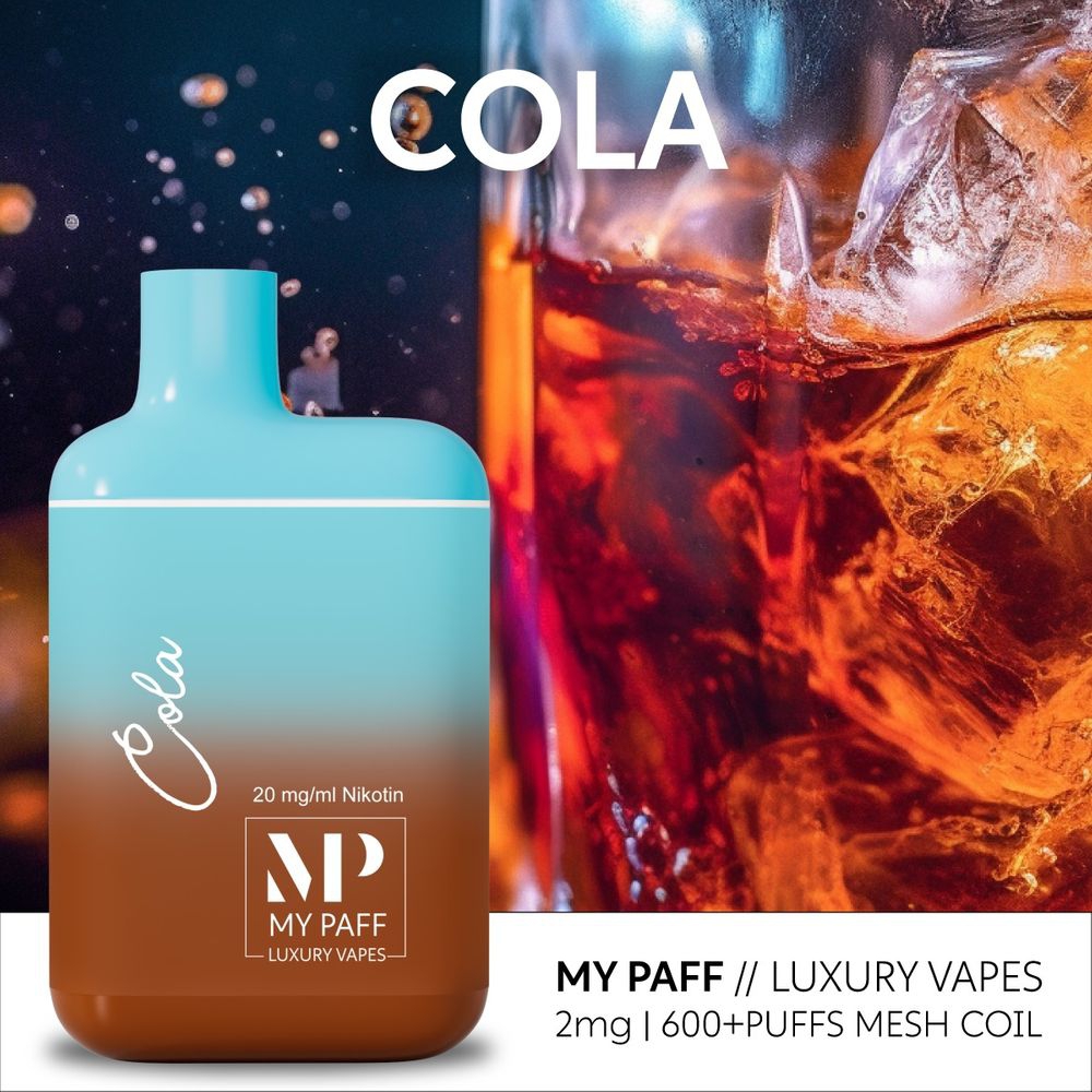 MyPaff Mini Einweg E-Zigarette 600 - Cola