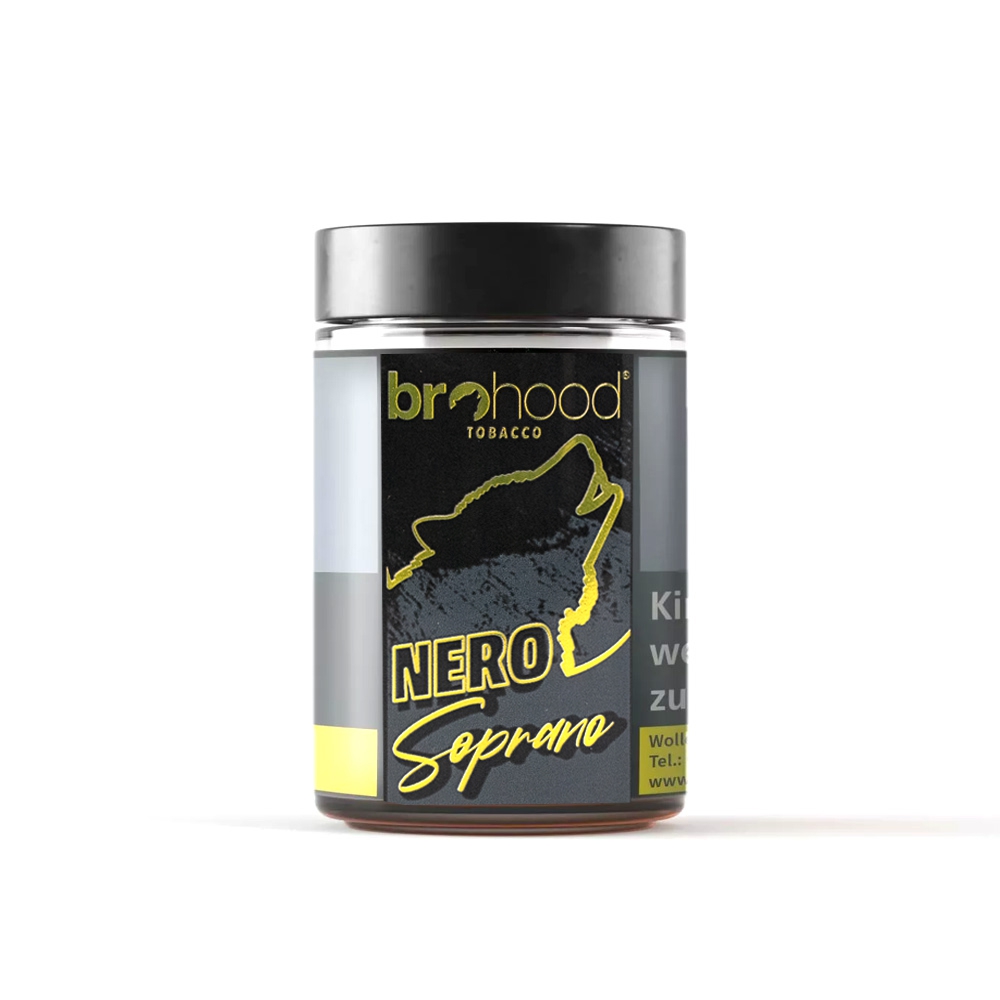 Brohood Tobacco Nero 25g - Soprano