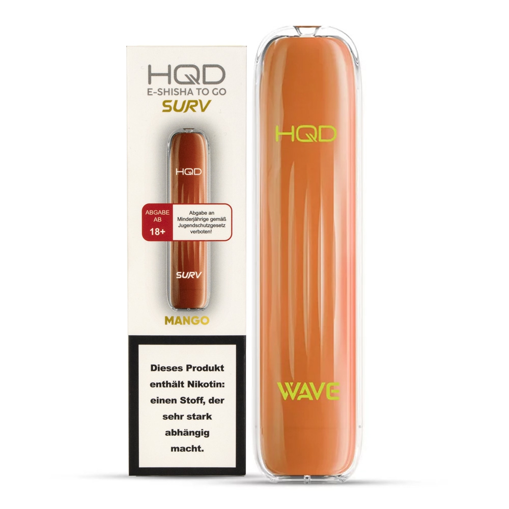 HQD E-Shisha Surv 600 - Ice Mango(Mango)