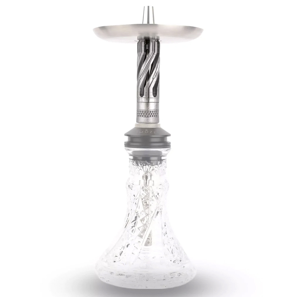 Hydrosmoke Nozzle Sleeve Moze Breeze Two - Frosted/Silver