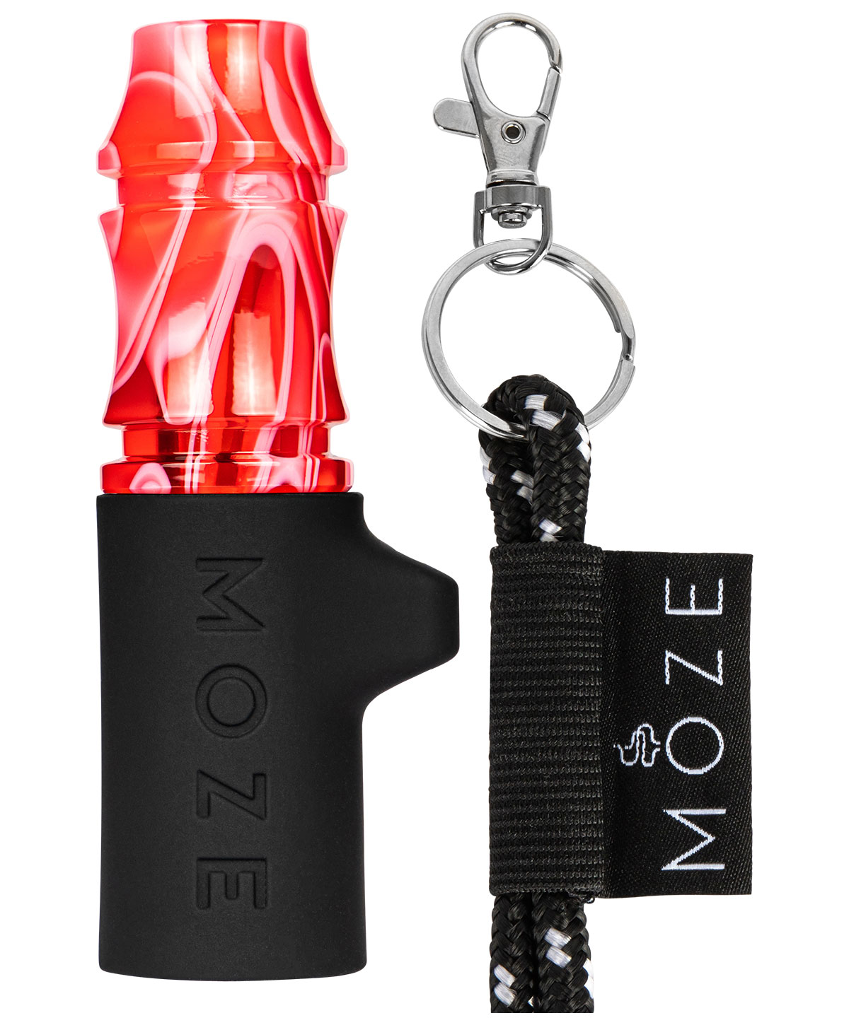 Moze Tip Hygienemundstück Wavy Line - Red