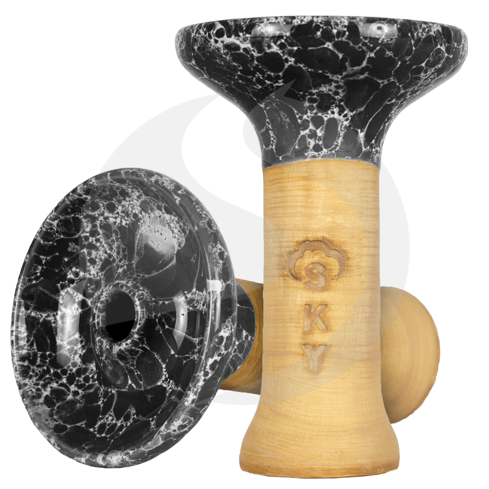 Sky Hookah Medium Phunnel - Black