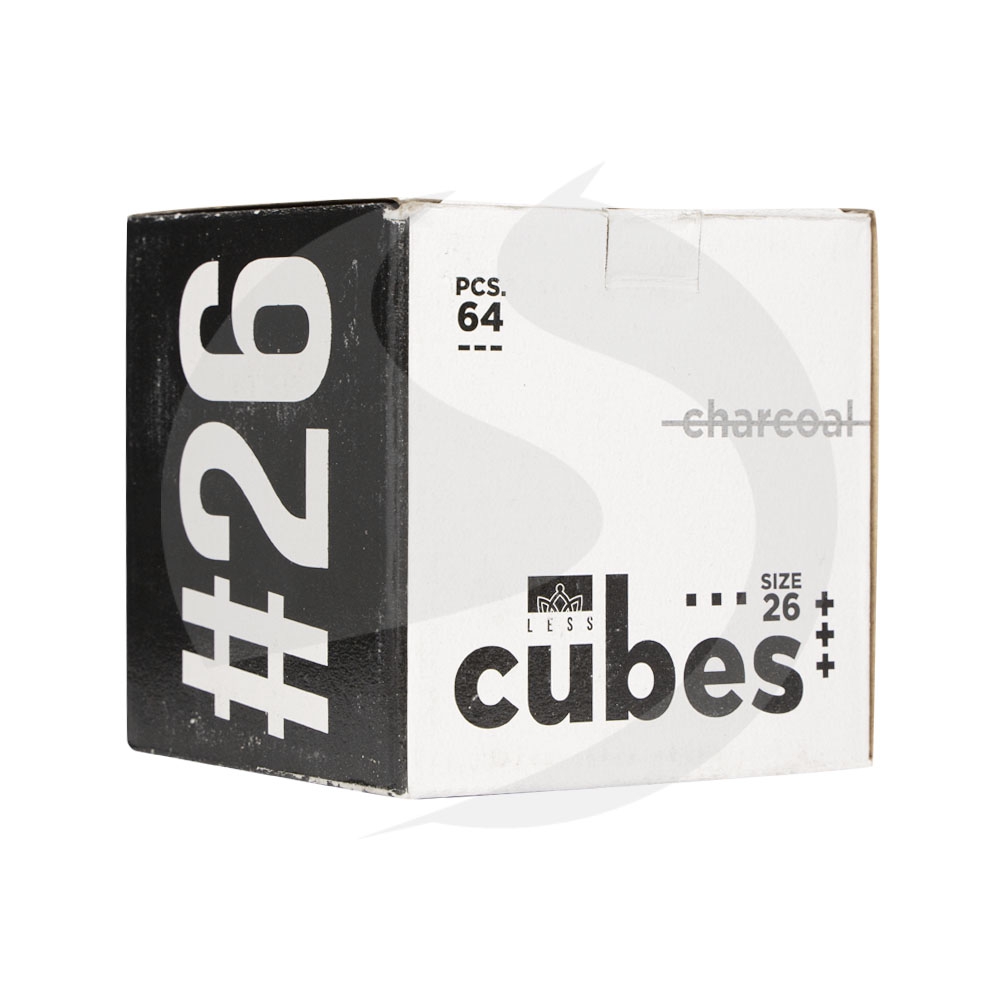 LESSCUBES naturkohle #26 - 1kg