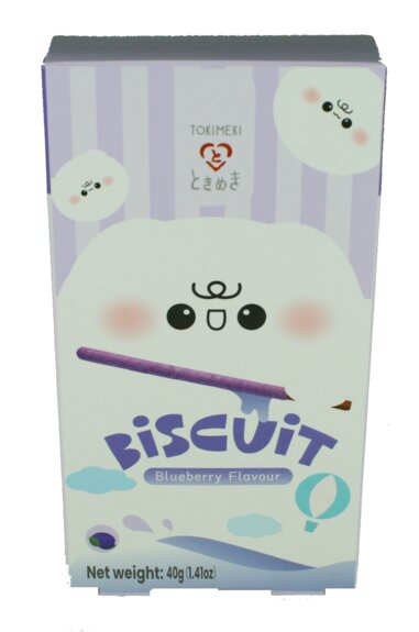 Tokimeki Biscuit Blueberry Flavour 40g