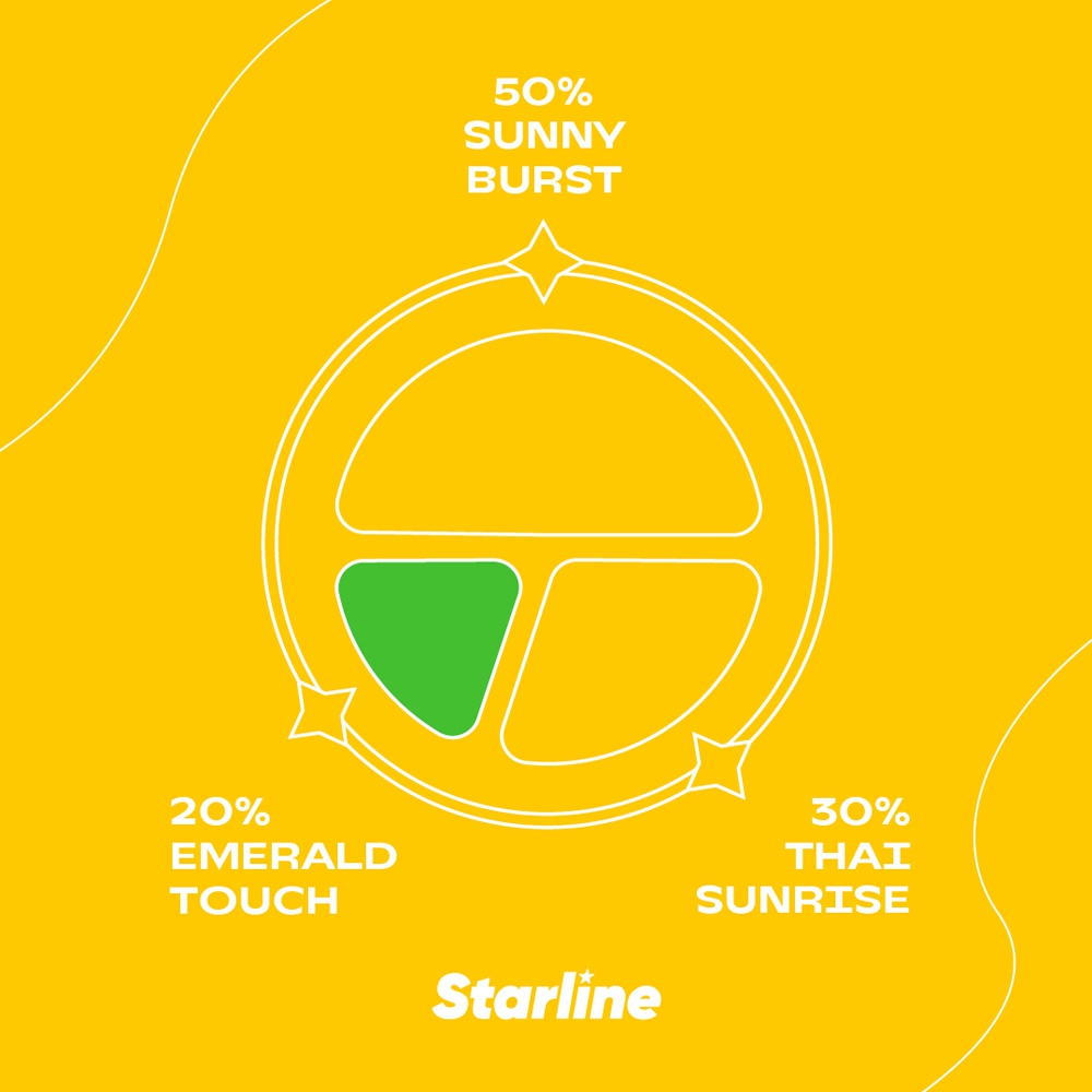 Starline Tobacco 25g - Sunny Burst