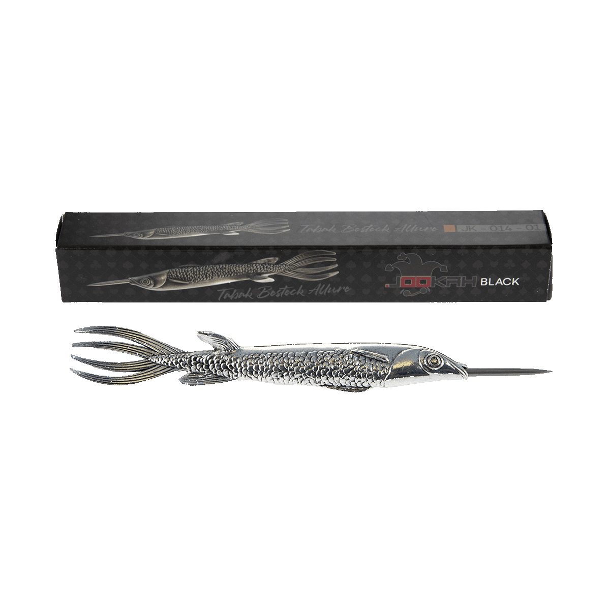 Jookah Tabak Besteck Fisch - Black