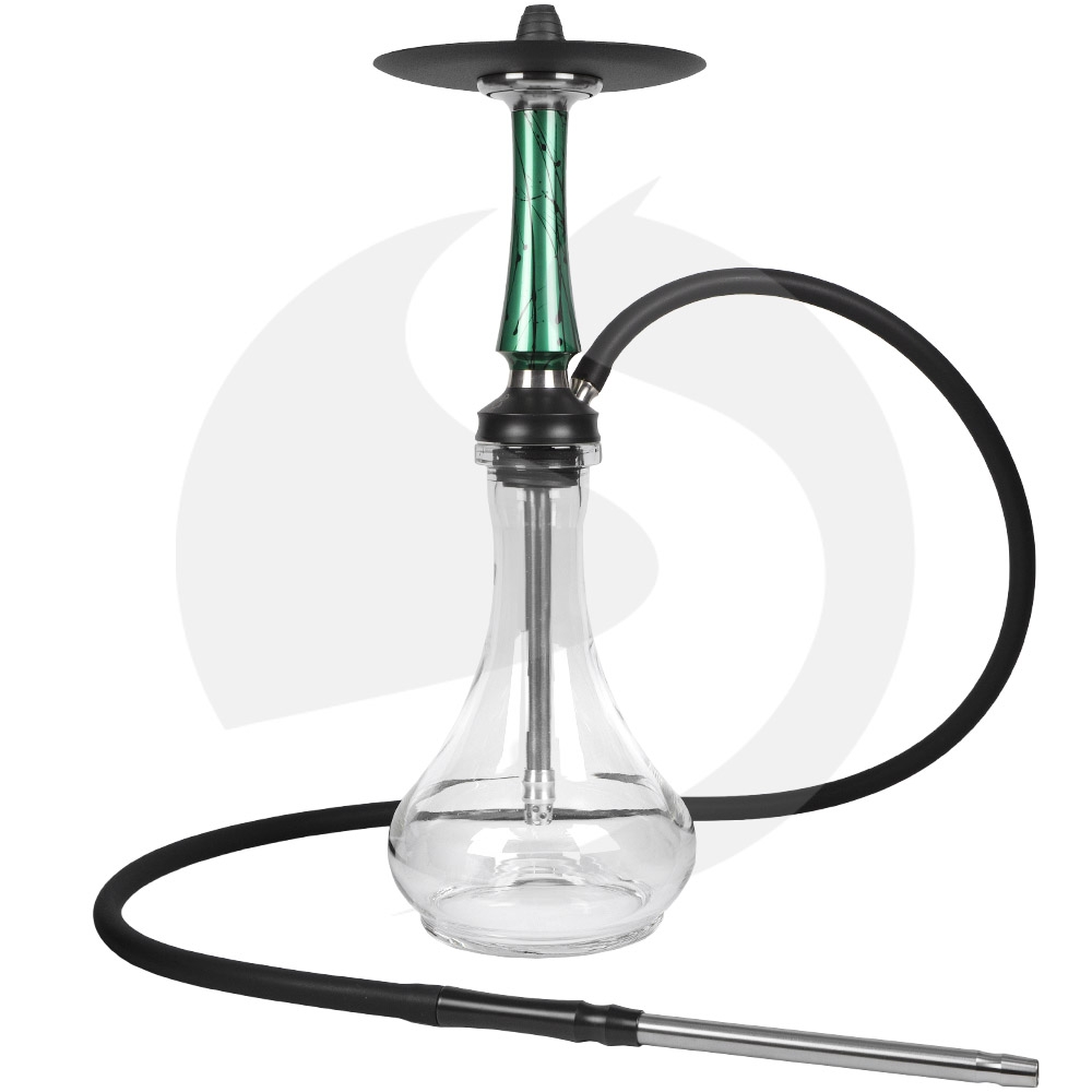 Voodoo Hookah Down - Green/Black