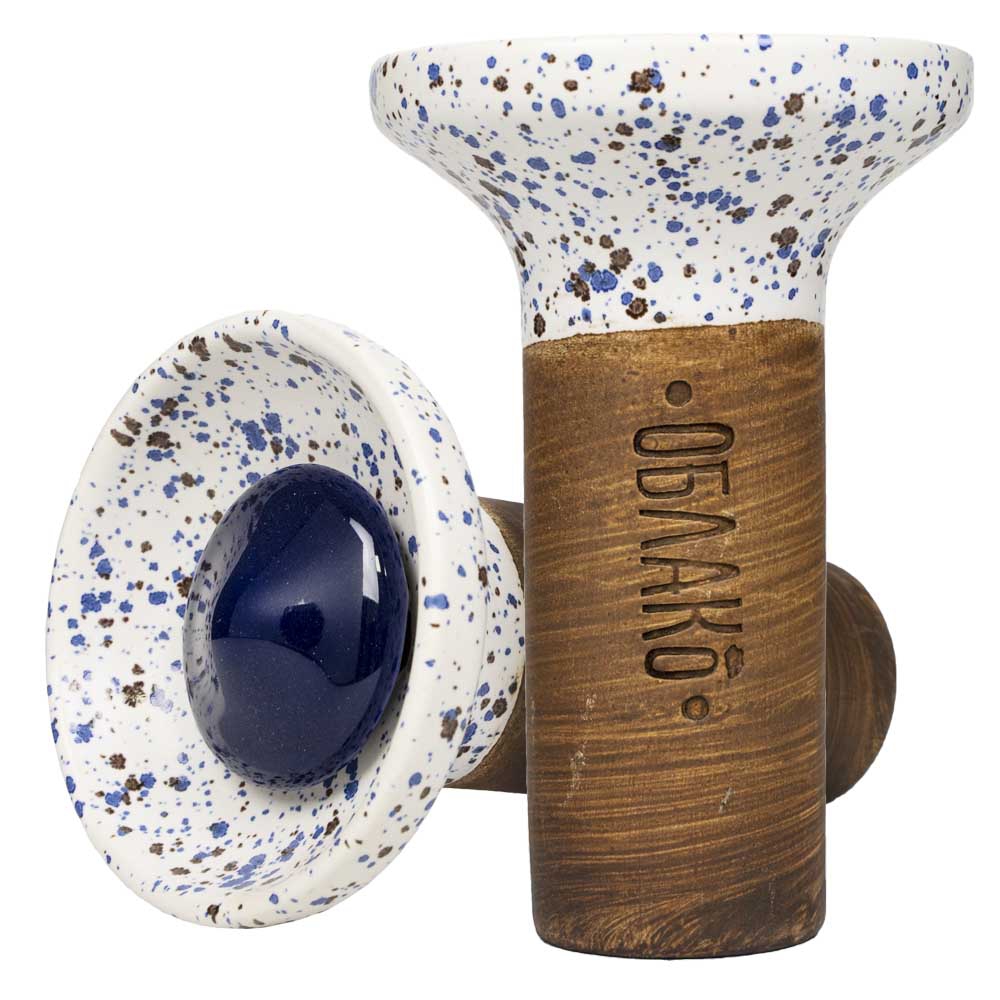 Oblako Flow Phunnel Glazed - Blue on Meteorite