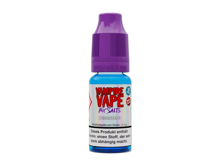 Vampire Vape Nikotinsalz Liquid 10ml 20mg - Heisenberg