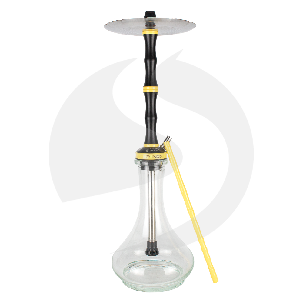 Panda Hookah - Black/Yellow