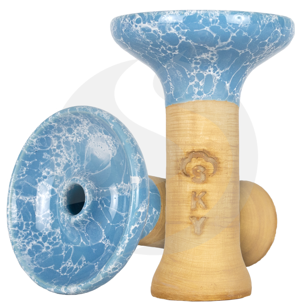 Sky Hookah Medium Phunnel - Blue
