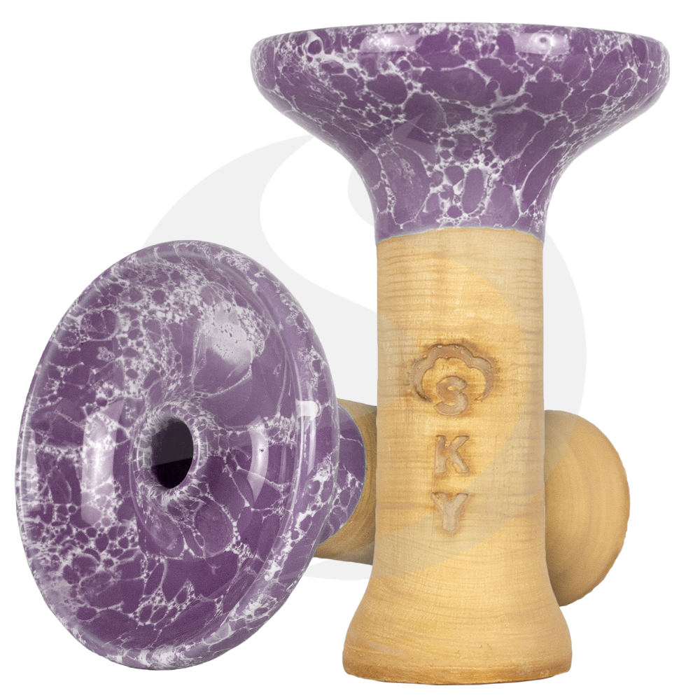 Sky Hookah Medium Phunnel - Purple