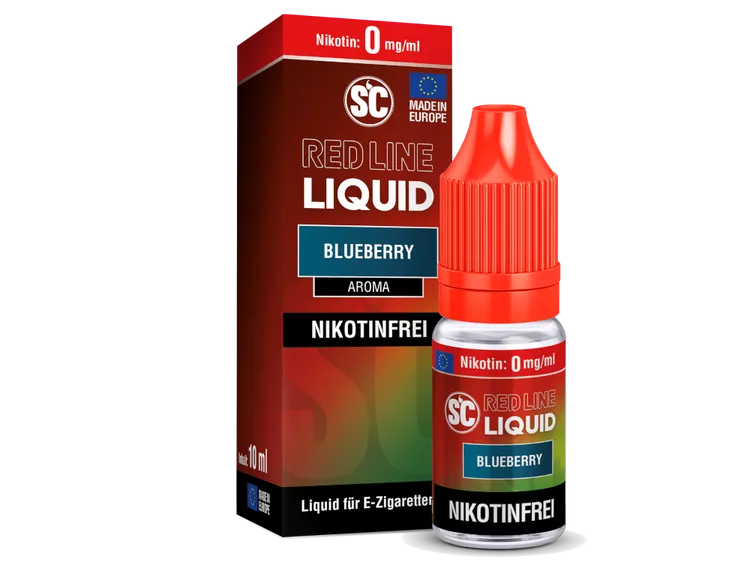 SC Red Line Liquid 0mg - Blueberry