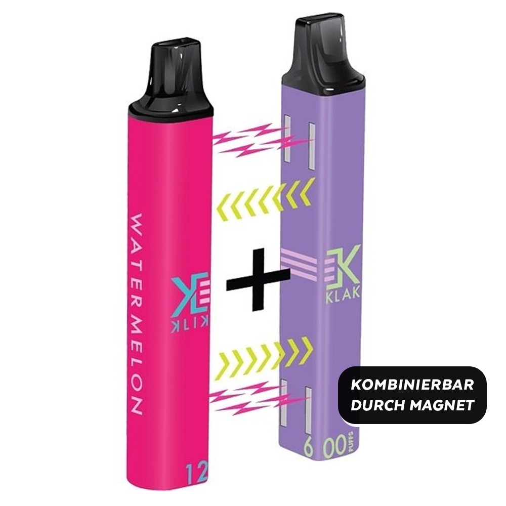 Klik Klak Vape 600 - Watermelon 20mg