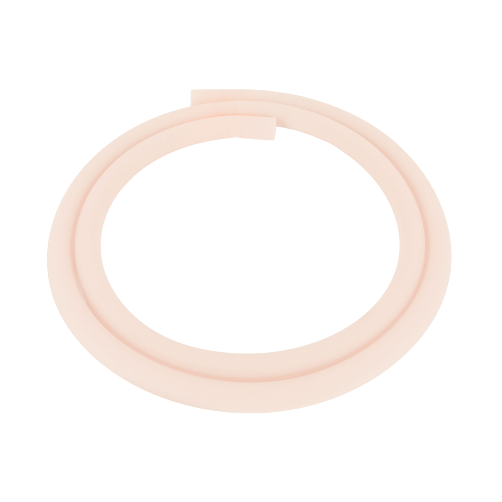 Silikonschlauch Matt - Transparent Pink