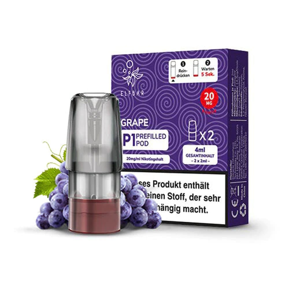 Elfbar Mate500 POD (2stk) - Grape 20mg